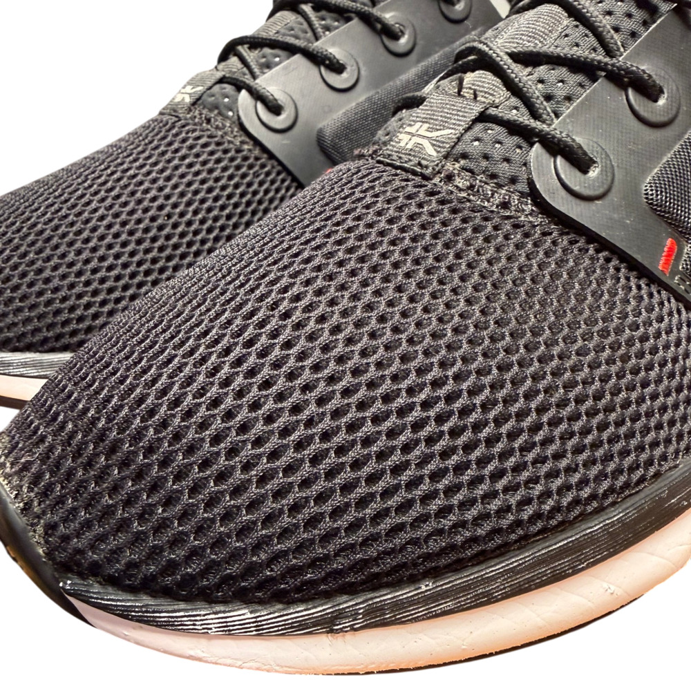 KURU Atom Men's 11 Black White Sneakers Running Walking Shoes - Picture 10 of 16